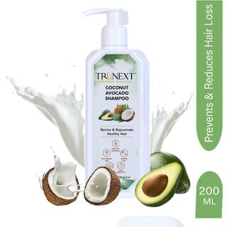 TruNext Coconut Avocado Shampoo, Sulphate Free Coconut Hair Shampoo with No Parabens,300 ml - Shampoos and Conditioners | Buy online on ZillyBuy