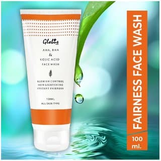 Globus Remedies AHA BHA Herbal Face Wash, For Skin Brightening, 100 ml - Skin Care - Face Cleansers | Buy online on ZillyBuy