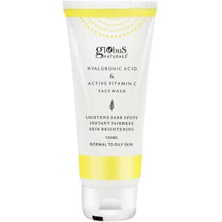 Globus Naturals Hyaluronic acid and Vitamin C Face Wash - Skin Care - Face Cleansers | Buy online on ZillyBuy
