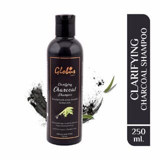 Globus Naturals Charcoal Shampoo, 250 ml - Shampoos and Conditioners | Buy online on ZillyBuy