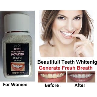 Teeth Witening Powder For Women - Oral Care | Buy online on ZillyBuy
