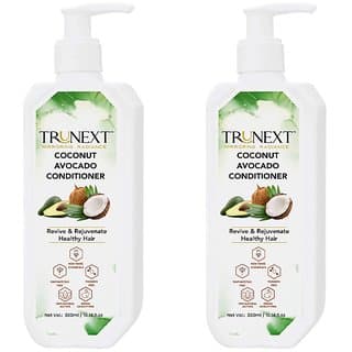 TRUNEXT Coconut and avocado conditioner, Pack of 2 (600 ml) - Shampoos and Conditioners | Buy online on ZillyBuy