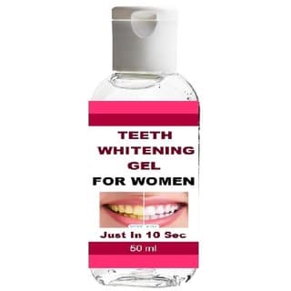 Teeth Whitening Gel to Remove all stain with in 10 second Teeth Whitening Liquid  (50 ml) - Oral Care | Buy online on ZillyBuy