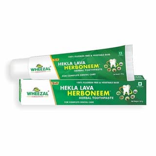 WHEEZAL HEKLA LAVA HERBONEEM TOOTH PASTE (pack of 4) - Oral Care | Buy online on ZillyBuy