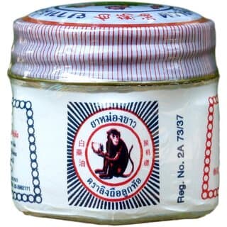 Movitronix White Monkey Holding Peach Balm Thailand Product - Pack of 1 (18 Gram) - Skin Care - Oils and Serums | Buy online on ZillyBuy