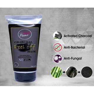 INDOPOWER AJj28 -CHARCOAL PEEL OFF MASK 100g. - Skin Care - Face Cleansers | Buy online on ZillyBuy