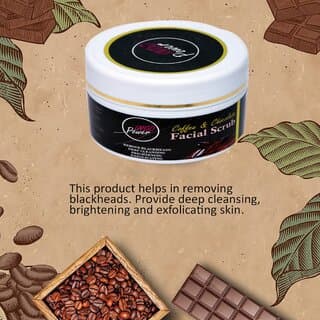 INDOPOWER AKk24 -COFFEE & CHOCOLATE FACIAL SCRUB 100g. - Skin Care - Face Cleansers | Buy online on ZillyBuy