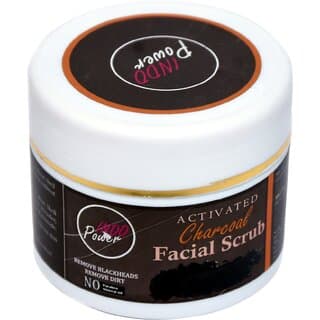 INDOPOWER AKk46 -ACTIVATED CHARCOAL FACIAL SCRUB 100g. - Skin Care - Face Cleansers | Buy online on ZillyBuy