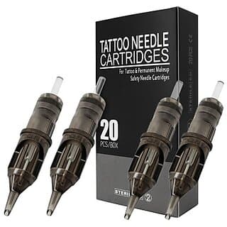Mumbai Tattoo Tattoo Needle Cartridge 5RL Black Box ( Pack Of 20 ) - Makeup - Body | Buy online on ZillyBuy