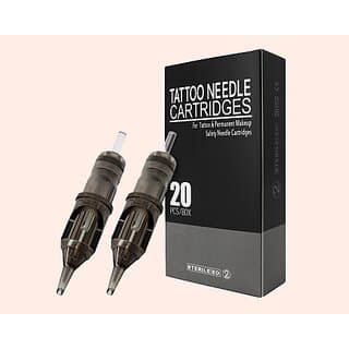 Mumbai Tattoo Tattoo Needle Cartridge 7RS Black Box ( Pack Of 20 ) - Makeup - Body | Buy online on ZillyBuy