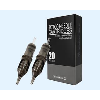 Mumbai Tattoo Tattoo Needle Cartridge 7F Black Box ( Pack Of 20 ) - Makeup - Body | Buy online on ZillyBuy