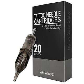 Mumbai Tattoo Tattoo Needle Cartridge 1RL Black Box ( Pack Of 20 ) - Makeup - Body | Buy online on ZillyBuy