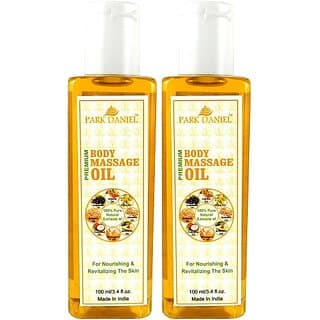 PARK DANIEL Organic Body Massage oil combo of 2 bottles of 100 ml (200 ml) (200 ml) - Skin Care - Oils and Serums | Buy online on ZillyBuy