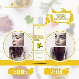 PARK DANIEL Organic Evening Primrose oil- 100% Pure & Undiluted(100 ml) (100 ml) - Skin Care - Oils and Serums | Buy online on ZillyBuy