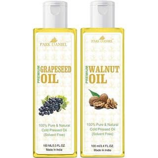 PARK DANIEL Grapeseed Oil &amp; Walnut Oil Combo Pack Of 2 bottle of 100 ml(200 ml) (200 ml) - Skin Care - Oils and Serums | Buy online on ZillyBuy