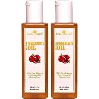 PARK DANIEL Organic Pomegrante oil- 100% Pure & Undiluted Combo pack of 2 bottles of 100 ml(200 ml) (200 ml) - Skin Care - Oils and Serums | Buy online on ZillyBuy