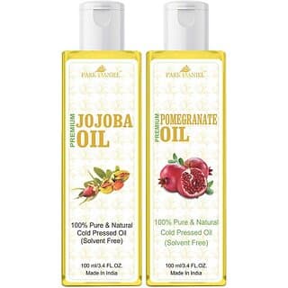 PARK DANIEL Jojoba Oil &amp; Pomegranate Oil Combo Pack Of 2 bottle of 100 ml(200 ml) (200 ml) - Skin Care - Oils and Serums | Buy online on ZillyBuy