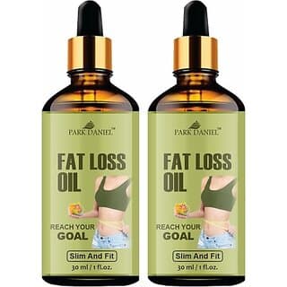 PARK DANIEL Fat Burner Fat loss fat go slimming weight loss body fitness oil Shaping Solution Shape Up Slimming Oil Combo pack of 2 bottles of 30 ml(60 ml) (60 ml) - Skin Care - Oils and Serums | Buy online on ZillyBuy