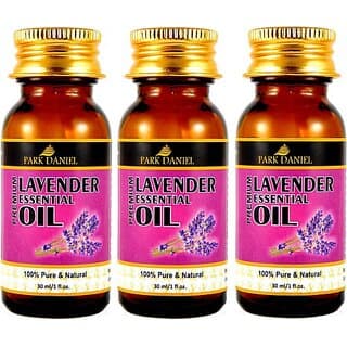 PARK DANIEL Premium Lavender Essential oil Combo pack of 3 No.30 ml Bottles (90 ml) - Skin Care - Oils and Serums | Buy online on ZillyBuy