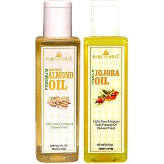 PARK DANIEL Premium Sweet Almond oil and Jojoba oil combo pack of 2 bottles of 100 ml(200 ml) (200 ml) - Skin Care - Oils and Serums | Buy online on ZillyBuy