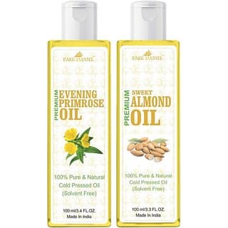 PARK DANIEL Evening Primrose Oil &amp; Sweet Almond Oil Combo Pack Of 2 bottle of 100 ml(200 ml) (200 ml) - Skin Care - Oils and Serums | Buy online on ZillyBuy