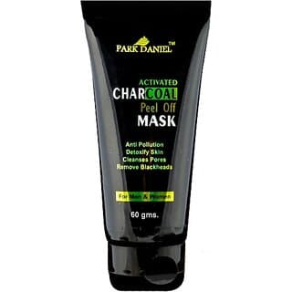 PARK DANIEL Activated Charcoal Peel off Mask - For Black head removal, deep cleansing & Instant glow(60 g) (60 g) - Skin Care - Face Cleansers | Buy online on ZillyBuy