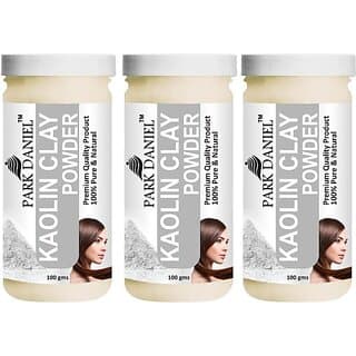 PARK DANIEL Premium Kaoin Clay Powder - For Face Pack And Hair Pack Combo Pack 3 bottles of 100 gms (300 g) - Hair Oils, Care, and Styling | Buy online on ZillyBuy