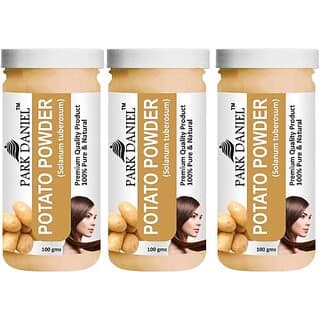 PARK DANIEL Premium Potato Powder - For Skin Lightening & Whitening Combo Pack 3 bottles of 100 gms(300 gms) (300 g) - Hair Oils, Care, and Styling | Buy online on ZillyBuy