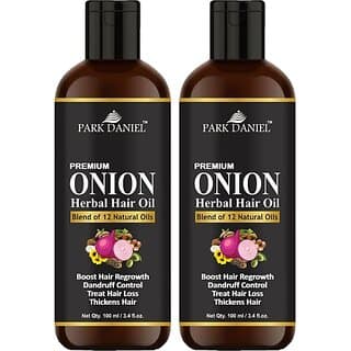PARK DANIEL ONION Herbal Hair oil - For Hair Regrowth (200 ml) - Hair Oils, Care, and Styling | Buy online on ZillyBuy