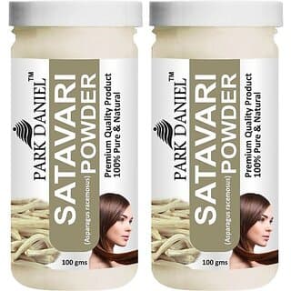 PARK DANIEL Premium Satavari Powder Combo Pack 2 bottles of 100 gms(200 gms) (200 g) - Hair Oils, Care, and Styling | Buy online on ZillyBuy