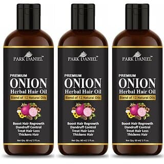 PARK DANIEL ONION Herbal Hair oil (180 ml) - Hair Oils, Care, and Styling | Buy online on ZillyBuy
