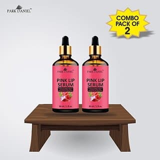 PARK DANIEL Pink Lip Serum Oil -With Vitamin E- For Glossy & Shiny Lips with Moisturizing Effect-Fruity Flavor- Men & Women Combo pack of 2 bottles of 30 ml(60 ml) Natural (Pack of: 2, 60 g) - Makeup - Lips | Buy online on ZillyBuy