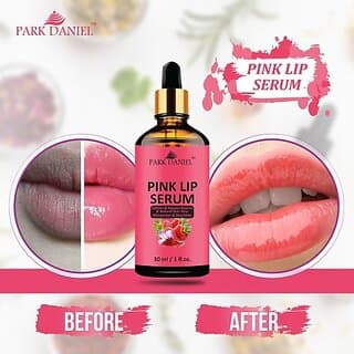 PARK DANIEL Premium Pink Lip Serum - For Shiny, Glossy & Soft Lips with Moisturizing & Nourishing Effect- Men & Women(30 ml) Fruity (Pack of: 1, 30 g) - Makeup - Lips | Buy online on ZillyBuy