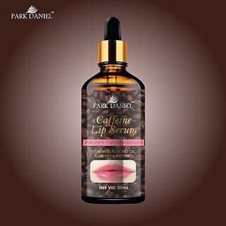 PARK DANIEL Natural Caffeine Lip Serum Oil With Vitamin E and Almond Oil- For Soft Lips (30ml) (30 ml, Brown) - Makeup - Lips | Buy online on ZillyBuy
