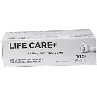 Life Care+ Latex Examination Gloves ( Small  Pack Of 100 ) - Makeup - Body | Buy online on ZillyBuy