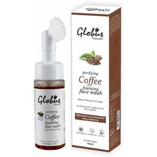 Globus Naturals Brush Coffee Face wash 150 ml - Skin Care - Face Cleansers | Buy online on ZillyBuy