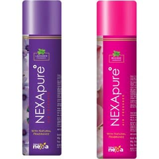 Indkus Nexa Combo Air Freshner 250ml Rose And Lavender (Pack Of 2) - Fragrance | Buy online on ZillyBuy