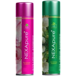 Indkus Nexa Combo Air Freshner 250ml Mogra And Rose (Pack Of 2) - Fragrance | Buy online on ZillyBuy