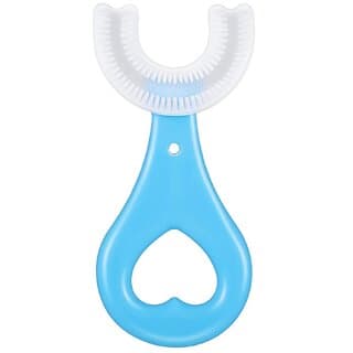 U Shaped Kids Toothbrush for Kids 3-5 Years Children U Shape Toothbrush Baby Brush Teeth Cleaner Silicone Tooth Brush Head 360 Degree Cleansing Infant Toothbrush (MULTICOLOR) (1 Pcs) - Oral Care | Buy online on ZillyBuy