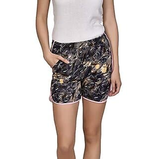 U-Light Women Printed Shorts | Lounge Shorts | Night Wear Shorts For Daily Use - Uncategorized | Buy online on ZillyBuy