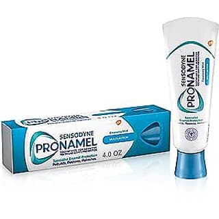 Sensodyne Pronamel Multi-Action Enamel Toothpaste for Sensitive Teeth, to Reharden and Strengthen Enamel, Cleansing Mint - Oral Care | Buy online on ZillyBuy
