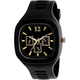 Bllack Dial Analog Silicon Strap Addi Stylish Designer Analog Watch - For Boys - Watches | Buy online on ZillyBuy