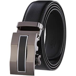 Phoenix Men Black Genuine Leather Belt(Black-Mb-07) - Uncategorized | Buy online on ZillyBuy