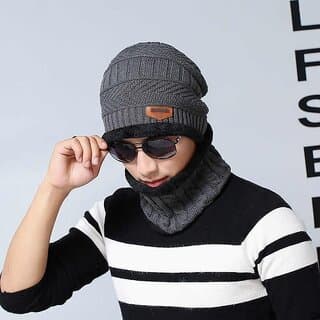 Eastern Club Unisex Grey Woolen Winter Cap (Pack of 2) - Uncategorized | Buy online on ZillyBuy