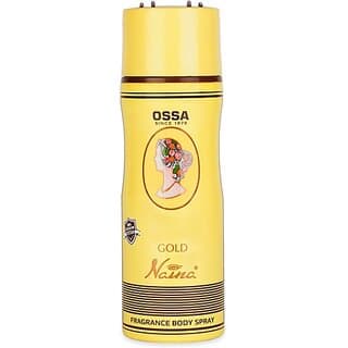 OSSA Gold Naina Unisex Body Spray With Musky And Ambery Notes  Long Lasting (200 ml) - Fragrance | Buy online on ZillyBuy