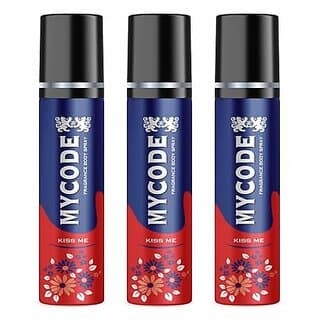 Mycode Kissme Fragrance Body Spray (Pack Of 3) - Fragrance | Buy online on ZillyBuy