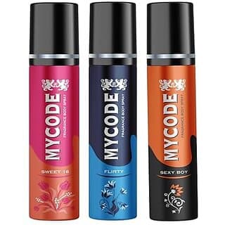 Mycode Celebration Fragrance (Sweet16Flirtysexyboy) Pack Of 3 - Fragrance | Buy online on ZillyBuy