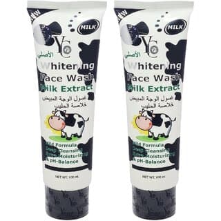 YC Whitening Milk Extract Face Wash - 100ml (Pack Of 2) - Skin Care - Face Cleansers | Buy online on ZillyBuy