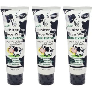 YC Whitening Milk Extract Face Wash - 100ml (Pack Of 3) - Skin Care - Face Cleansers | Buy online on ZillyBuy