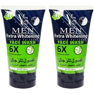 YC Men Extra Whitening Face Wash - 100ml (Pack Of 2) - Skin Care - Face Cleansers | Buy online on ZillyBuy